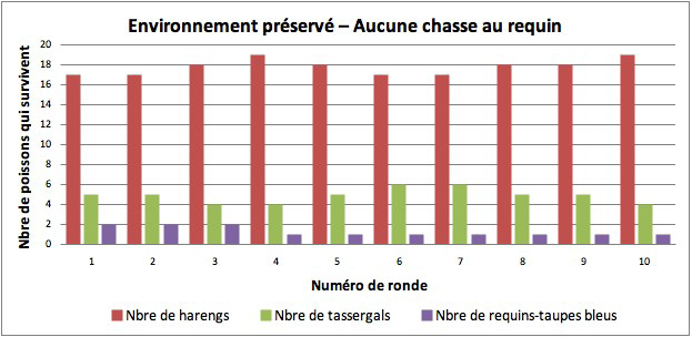 Requins, proies et comportement
