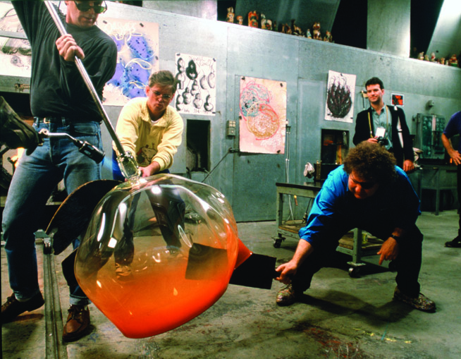 Dale Chihuly's imagination and artistic vision has stayed with him for over a half a century.