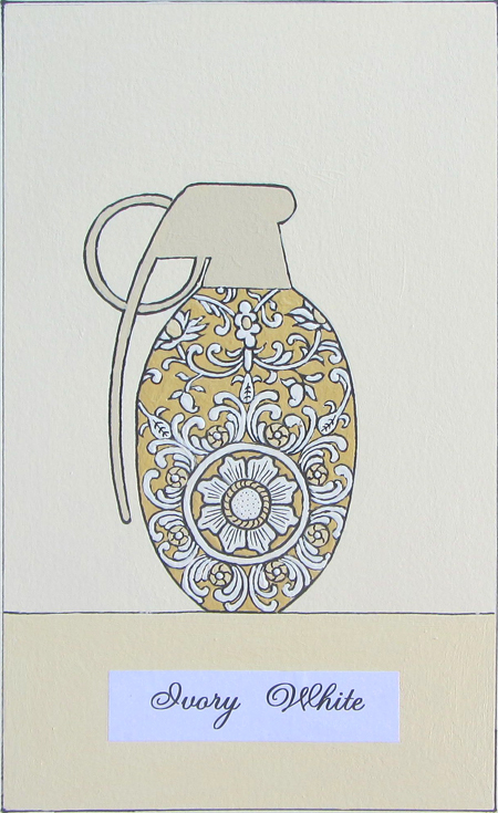 Ivory white