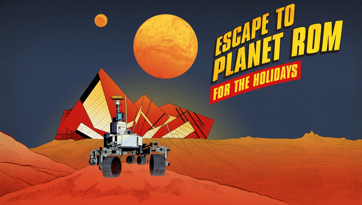 ESCAPE TO PLANET ROM FOR THE HOLIDAYS