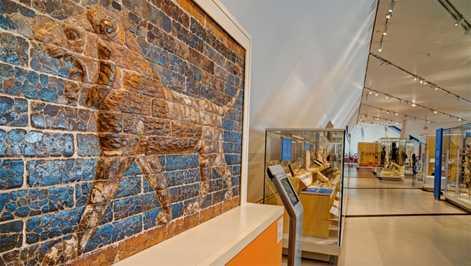 ROM's Striding Lion was found at the throne room façade of the palace of King Nebuchadnezzar II. Trace the history of the civilization that produced this legendary Babylonian king, whose accomplishments include the building of the Tower of Babel