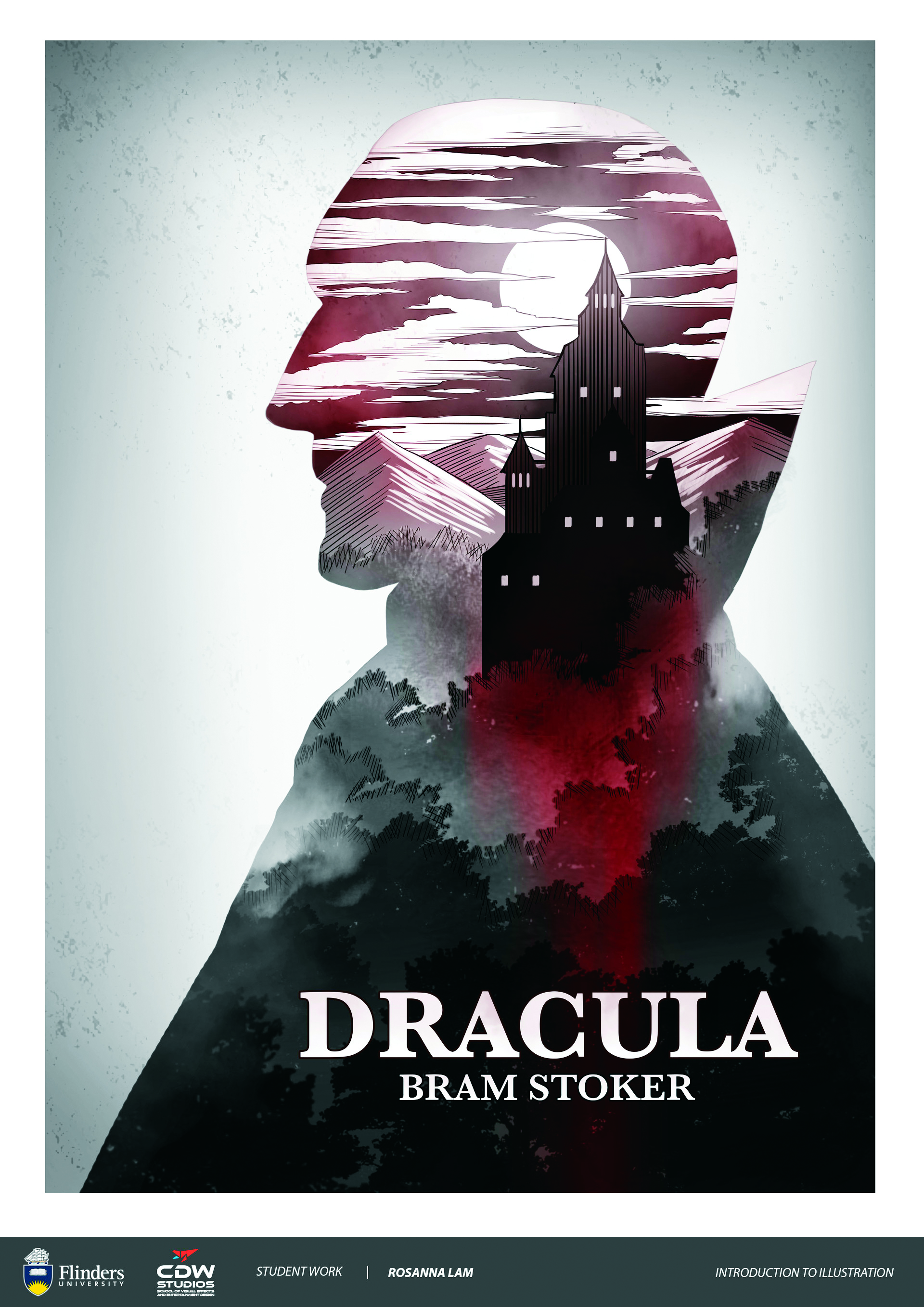 Couverture du livre Dracula.
