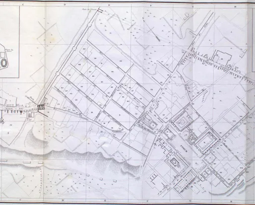 Plan of St. Johns, New Foundland, showing piers, wharves and buildings, drawn by R.J. Parson in 1894.