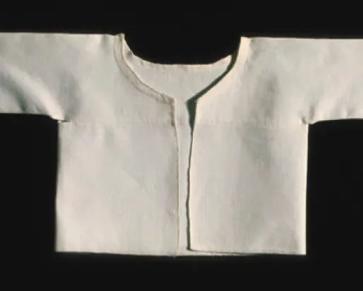 Woven baby top.
