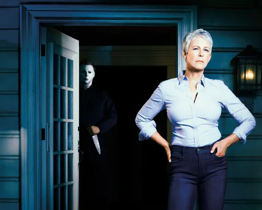 Jamie Lee Curtis dans Halloweentown.