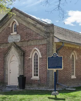 street view of schoolhouse