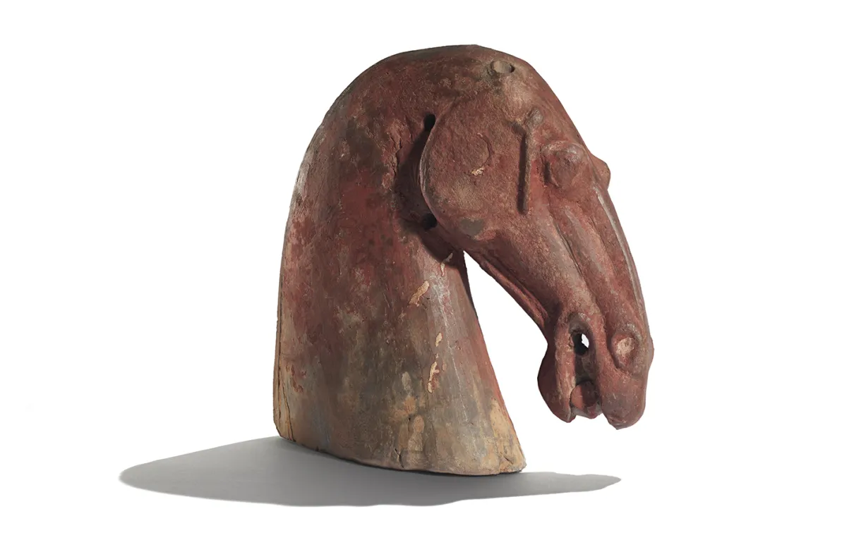 Burial figure of a horse 
