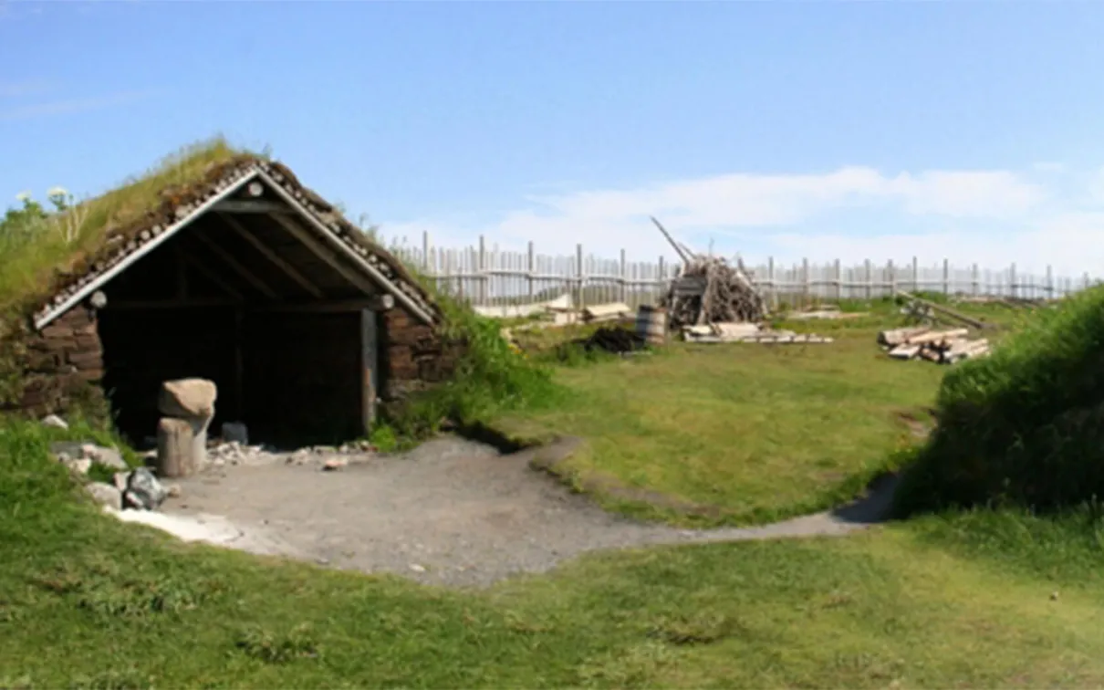 Abri à L'Anse aux Meadows.