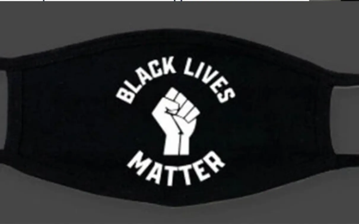 Masque de Life Is Black, Black Lives Matter.