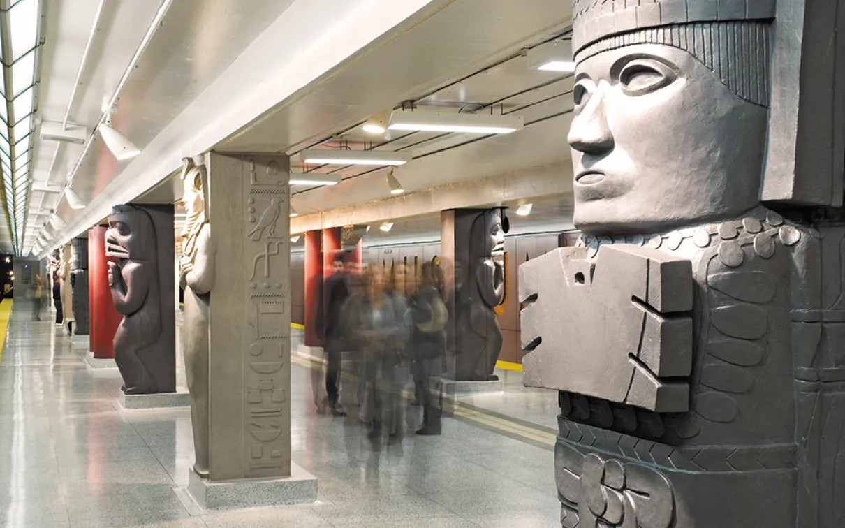 Image d'une station de métro
