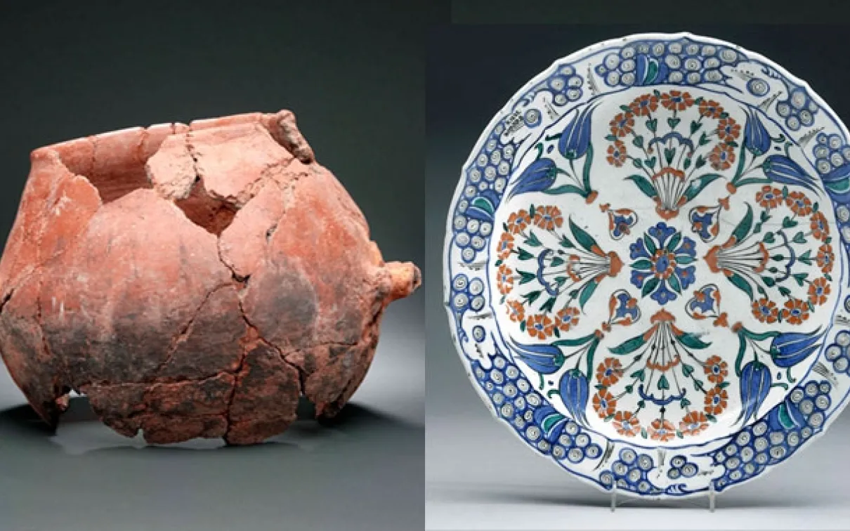 Wirth Gallery of the Middle East Unlike other materials, pottery cannot rot or be melted down for re-use. Generally the most common archaeological find, pottery tells us much about artistic style and influence. Examine our progressive display of pottery finds from the region, dating from the 4th millennium BC to the 19th century AD.