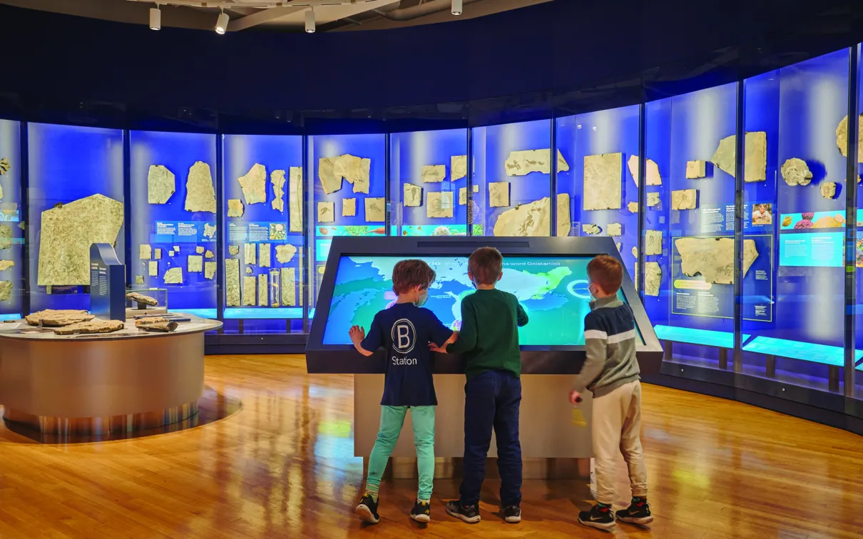 The first gallery of its kind in North America brings the dawn of life to life