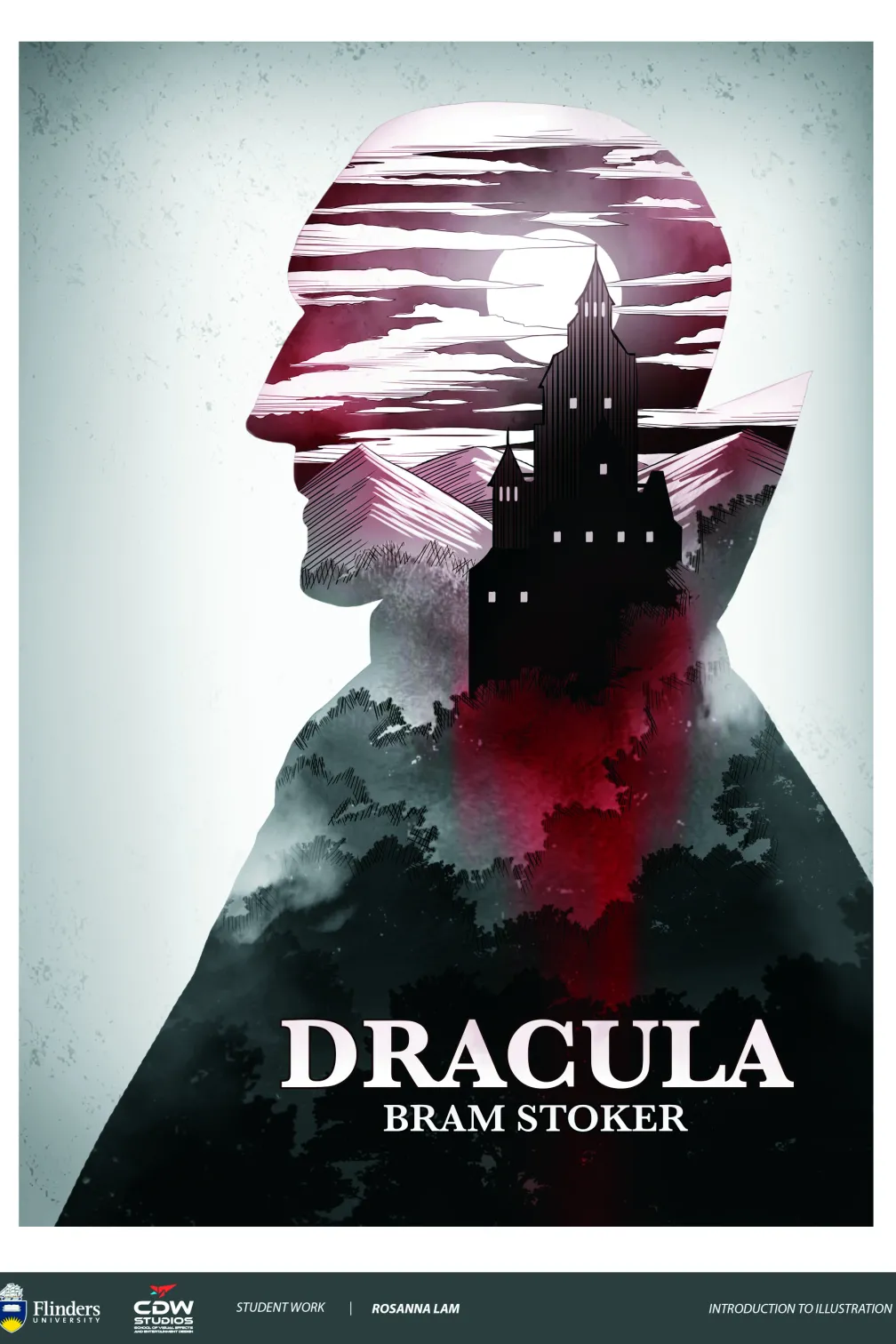 Couverture du livre Dracula.
